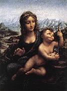 LEONARDO da Vinci Madonna with the Yarnwinder Germany oil painting artist